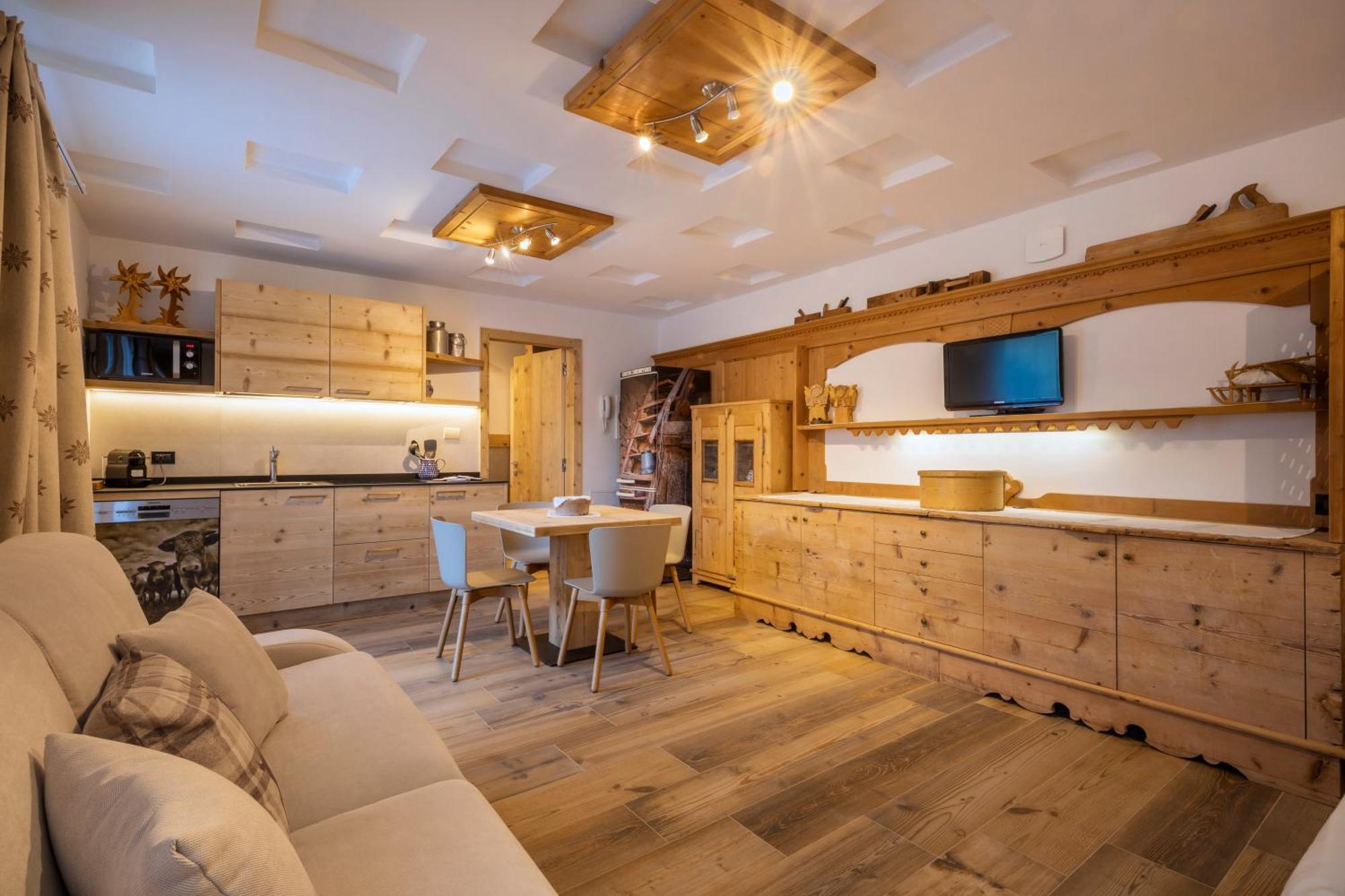 Cesa Dele Angele Apartment กอลเล ซานตา ลูเชีย ภายนอก รูปภาพ